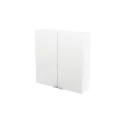 Castorama Armoire De Salle De Bains Faible Profondeur GoodHome Imandra Blanc L.60 X H.60 X P.15 Cm