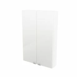 Castorama Armoire De Salle De Bains Faible Profondeur GoodHome Imandra Blanc L.60 X H.90 X P.15 Cm