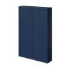 Castorama Armoire De Salle De Bains Faible Profondeur GoodHome Imandra Bleu Nuit Mat L. 60 X H. 90 X P. 15 Cm
