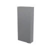 Castorama Armoire De Salle De Bains Faible Profondeur GoodHome Imandra Gris L.40 X H.90 X P.15 Cm