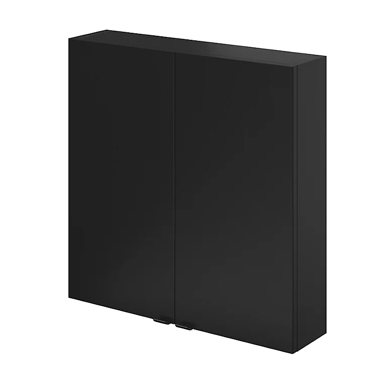 Castorama Armoire De Salle De Bains Faible Profondeur GoodHome Imandra Noir Mat L. 60 X H. 60 X P. 15 Cm 3 Castorama Armoire De Salle De Bains Faible Profondeur GoodHome Imandra Noir Mat L. 60 X H. 60 X P. 15 Cm