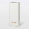 Castorama Armoire De Salle De Bains Faible Profondeur GoodHome Ladoga Blanc L. 40 X H. 90 X P. 15 Cm