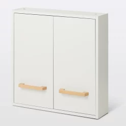 Castorama Armoire De Salle De Bains Faible Profondeur GoodHome Ladoga Blanc L. 60 X H. 60 X P. 15 Cm