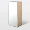 Castorama Armoire De Salle De Bains GoodHome Imandra Bois Chêne Miroir L.40 X H.90 X P.36 Cm