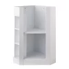 Castorama Caisson Meuble Sous Vasque Angle Blanc Cooke & Lewis Waneta 46 Cm