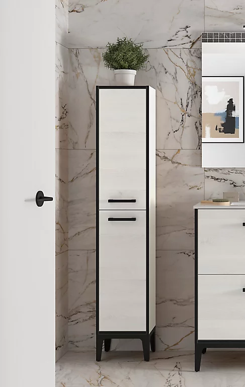 Castorama Colonne De Salle De Bains à Poser Cygnus Bath Zoé H. 150 Cm Chêne Blanchi 3 Castorama Colonne De Salle De Bains à Poser Cygnus Bath Zoé H. 150 Cm Chêne Blanchi