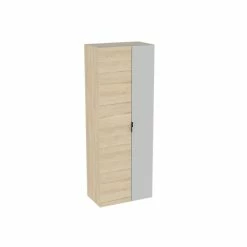 Castorama Colonne De Salle De Bains à Suspendre Aspect Bois Pamili 60 Cm