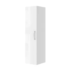 Castorama Colonne De Salle De Bains à Suspendre Opah Blanc L. 27,5 X H. 112 Cm