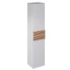 Castorama Colonne De Salle De Bains à Suspendre Ouverture Droite Archi Blanc Mat H. 160 X L. 35 Cm