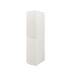 Castorama Colonne De Salle De Bains Blanc Mat Vague 30 Cm