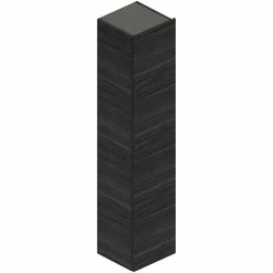 Castorama Colonne De Salle De Bains Décor Noyer Foncé Cooke & Lewis Voluto 1 Porte 35 Cm