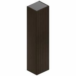 Castorama Colonne De Salle De Bains Finition Noyer 150 Cm Avec 2 Portes Pura