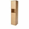 Castorama Colonne De Salle De Bains GoodHome Avela Placage Chêne L.40 X H.170 Cm X P.36