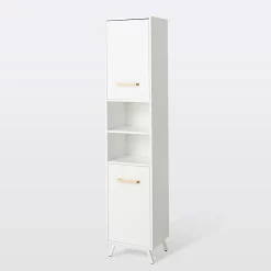 Castorama Colonne De Salle De Bains GoodHome Ladoga Blanc L. 40 X H. 190 X P. 36 Cm