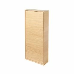 Castorama Demi Colonne De Salle De Bains Faible Profondeur GoodHome Avela Placage Chêne L.40 X H.90 Cm X P.15