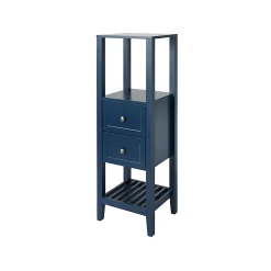 Castorama Demi Colonne De Salle De Bains GoodHome Perma Bleu H. 120 Cm
