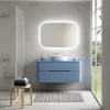 Castorama Ensemble Salle De Bains L. 119 Cm Meuble Sous Vasque + Plan De Toilette Bleu Mat Alba -castorama Soldes ensemble salle de bains l 119 cm meuble sous vasque plan de toilette bleu mat alba5059340726335 01i FR CF