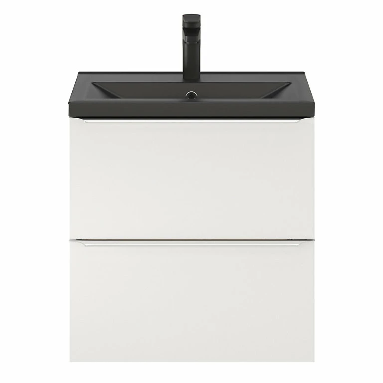 Castorama Ensemble Salle De Bains L.60 Cm Meuble à Suspendre Faible Profondeur Imandra Blanc Brillant + Plan Vasque Céramique Noir 3 Castorama Ensemble Salle De Bains L.60 Cm Meuble à Suspendre Faible Profondeur Imandra Blanc Brillant + Plan Vasque Céramique Noir