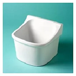 Castorama Évier De Buanderie à Suspendre Godart Thales En Céramique Coloris Blanc