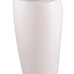 Castorama Lavabo à Poser GoodHome Ebro En Céramique Coloris Blanc Ø36,5 X H.84 Cm