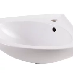 Castorama Lave-mains Céramique Blanc GoodHome Vedi