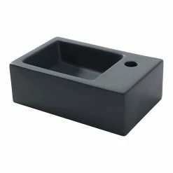 Castorama Lave-mains Céramique Gris GoodHome Peyto