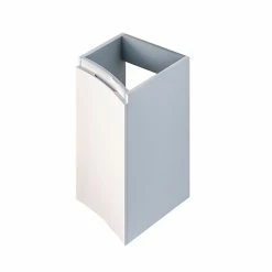 Castorama Meuble Complément Sous Vasque Blanc Mat Vague 34 Cm Version Gauche