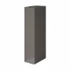 Castorama Meuble De Rangement Salle De Bains Faible Largeur GoodHome Imandra Gris Taupe Brillant L. 20 X H. 90 X P. 36 Cm