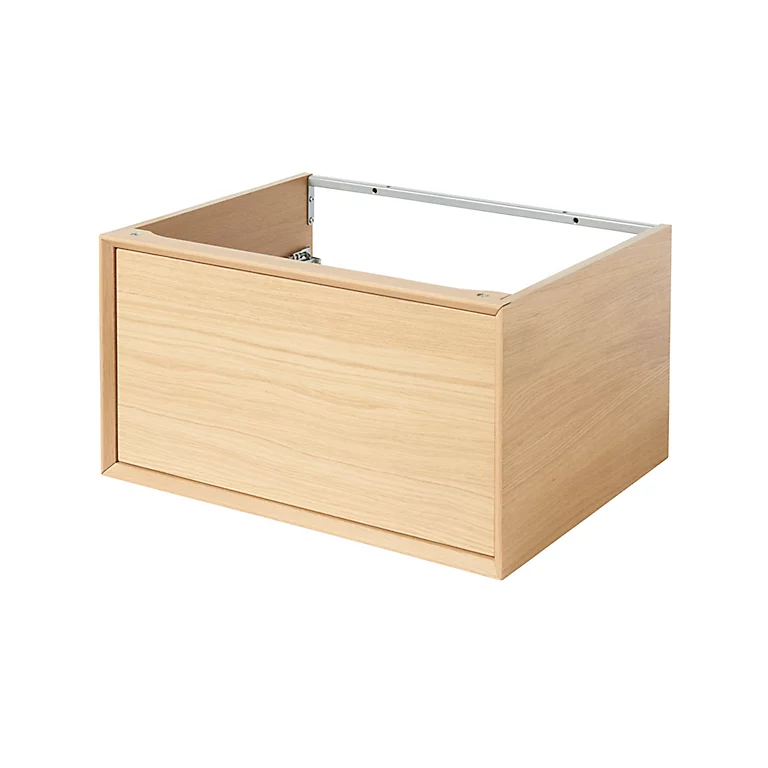 Castorama Meuble Sous Vasque 1 Tiroir à Suspendre GoodHome Avela Placage Chêne 60 Cm 3 Castorama Meuble Sous Vasque 1 Tiroir à Suspendre GoodHome Avela Placage Chêne 60 Cm