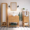 Meuble Sous Vasque à Poser 2 Tiroirs GoodHome Perma Chêne 80 Cm + Plan De Toilette GoodHome Perma Placage Chêne -castorama Soldes meuble sous vasque a poser 2 tiroirs goodhome perma chene 80 cm plan de toilette goodhome perma placage chene5059340638416 01i FR CF