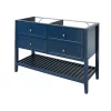 Castorama Meuble Sous Vasque à Poser 4 Tiroirs GoodHome Perma Bleu 120 Cm -castorama Soldes meuble sous vasque a poser 4 tiroirs goodhome perma bleu 120 cm5059340018676 01c