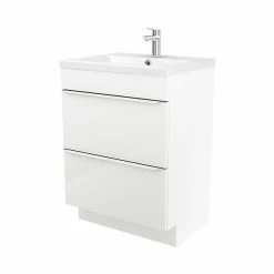 Castorama Meuble Sous Vasque à Poser GoodHome Imandra Blanc 60 Cm