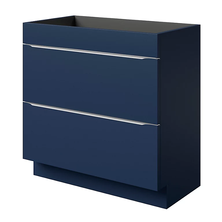 Castorama Meuble Sous Vasque à Poser GoodHome Imandra Bleu Nuit Mat L. 80 X H. 82 X P. 45 Cm 3 Castorama Meuble Sous Vasque à Poser GoodHome Imandra Bleu Nuit Mat L. 80 X H. 82 X P. 45 Cm