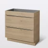 Castorama Meuble Sous Vasque à Poser GoodHome Imandra Bois Chêne 80 Cm