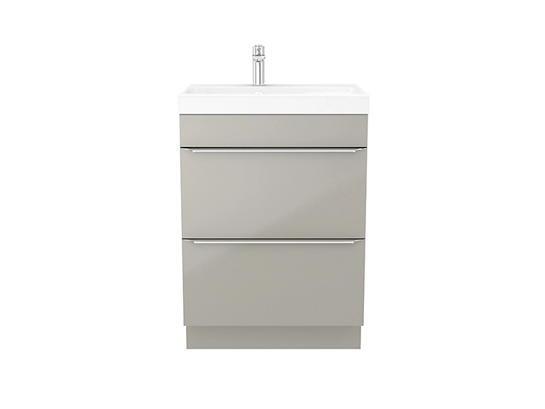 Castorama Meuble Sous Vasque à Poser GoodHome Imandra Taupe 60 Cm + Plan Vasque Mila 3 Castorama Meuble Sous Vasque à Poser GoodHome Imandra Taupe 60 Cm + Plan Vasque Mila