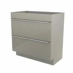Castorama Meuble Sous Vasque à Poser GoodHome Imandra Taupe 80 Cm