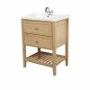 Meuble Sous Vasque à Poser GoodHome Perma Chêne 60 Cm + Plan Vasque Blanc GoodHome Lana -castorama Soldes meuble sous vasque a poser goodhome perma chene 60 cm plan vasque blanc goodhome lana5059340638355 01c FR CF