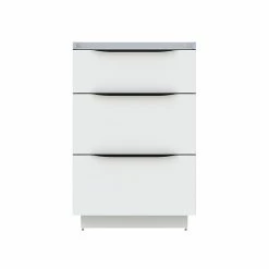 Castorama Meuble Sous Vasque à Poser Pamili Blanc Brillant 60 Cm