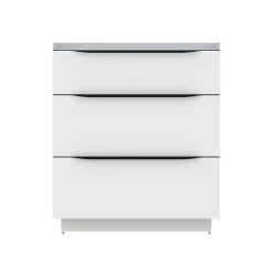 Castorama Meuble Sous Vasque à Poser Pamili Blanc Brillant 80 Cm