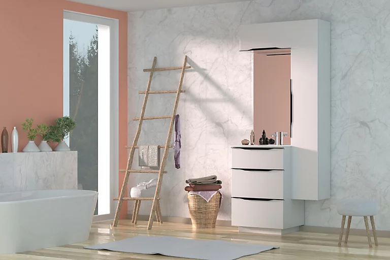 Castorama Meuble Sous Vasque à Poser Pamili Blanc Mat 60 Cm + Plan Vasque En Résine Blanc 3 Castorama Meuble Sous Vasque à Poser Pamili Blanc Mat 60 Cm + Plan Vasque En Résine Blanc