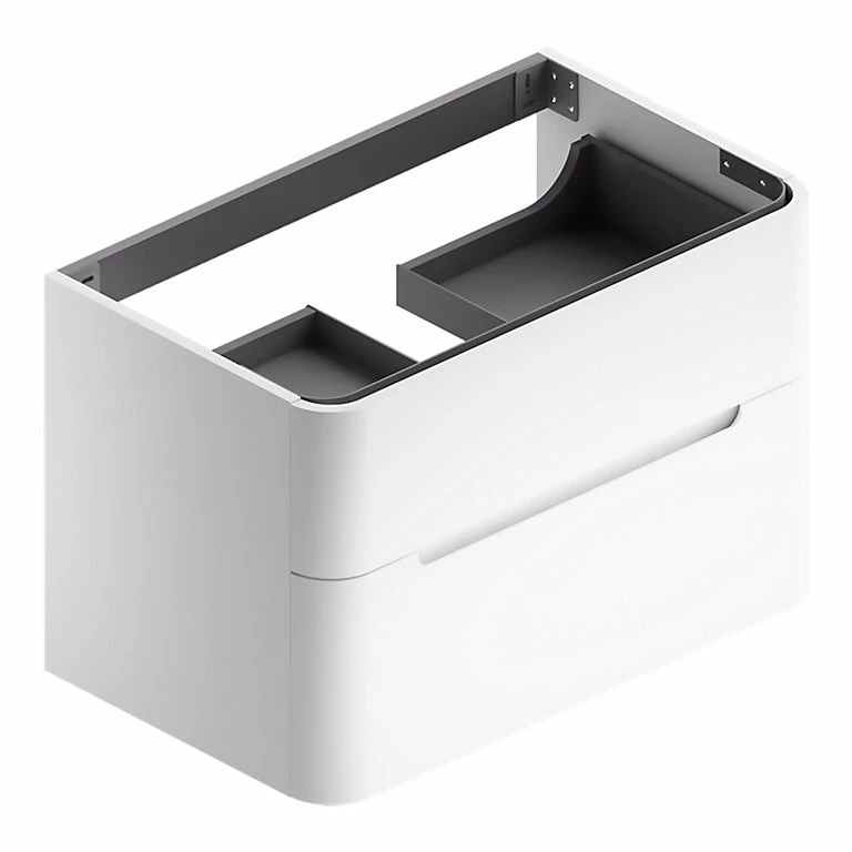 Castorama Meuble Sous Vasque à Suspendre Alba Blanc Mat L. 84 X H. 55 X P. 50,5 Cm 3 Castorama Meuble Sous Vasque à Suspendre Alba Blanc Mat L. 84 X H. 55 X P. 50,5 Cm