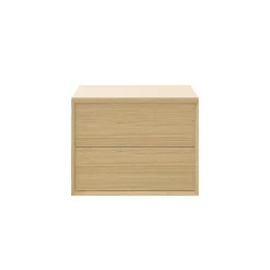 Castorama Meuble Sous Vasque à Suspendre GoodHome Avela Placage Chêne 80 Cm + Plan De Toilette Avela