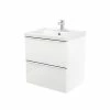 Castorama Meuble Sous Vasque à Suspendre GoodHome Imandra Blanc 60 Cm + Plan Vasque Lana