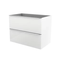 Castorama Meuble Sous Vasque à Suspendre GoodHome Imandra Blanc 80 Cm