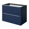 Castorama Meuble Sous Vasque à Suspendre GoodHome Imandra Bleu Nuit Mat L. 80 X H. 60 X P. 45 Cm -castorama Soldes meuble sous vasque a suspendre goodhome imandra bleu nuit mat l 80 x h 60 x p 45 cm5059340393520 01c