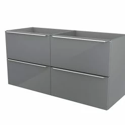 Castorama Meuble Sous Vasque à Suspendre GoodHome Imandra Gris 120 Cm