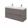 Castorama Meuble Sous Vasque à Suspendre GoodHome Imandra Gris Taupé 120 Cm + Plan Vasque Mila -castorama Soldes meuble sous vasque a suspendre goodhome imandra gris taupe 120 cm plan vasque mila3663602317418 01c