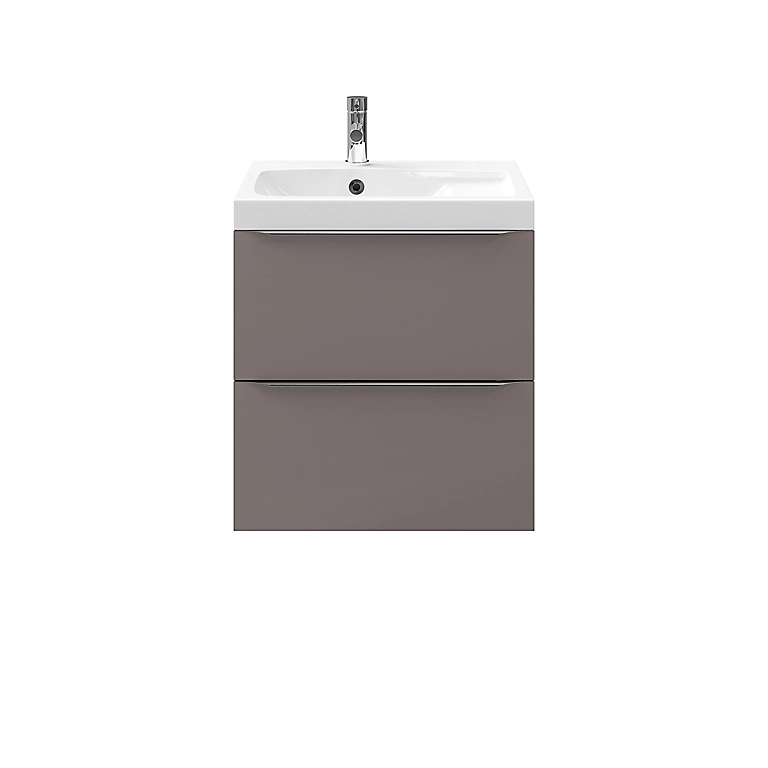 Castorama Meuble Sous Vasque à Suspendre GoodHome Imandra Gris Taupé 60 Cm + Plan Vasque Mila 3 Castorama Meuble Sous Vasque à Suspendre GoodHome Imandra Gris Taupé 60 Cm + Plan Vasque Mila