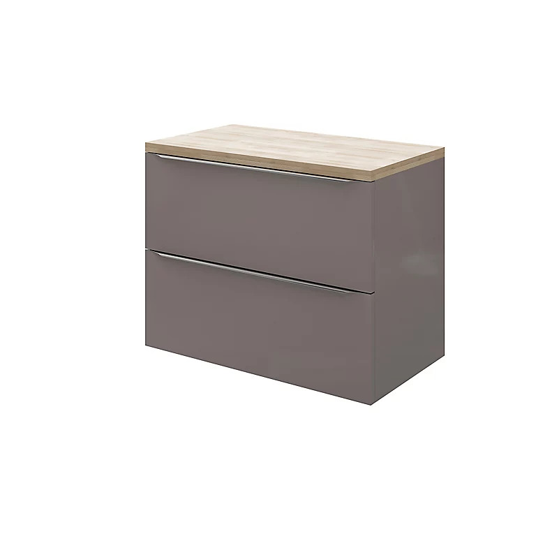 Castorama Meuble Sous Vasque à Suspendre GoodHome Imandra Gris Taupé 80 Cm + Plan De Toilette Hartland 3 Castorama Meuble Sous Vasque à Suspendre GoodHome Imandra Gris Taupé 80 Cm + Plan De Toilette Hartland