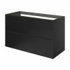 Castorama Meuble Sous Vasque à Suspendre GoodHome Imandra Noir Mat L. 100 X H. 60 X P. 45 Cm -castorama Soldes meuble sous vasque a suspendre goodhome imandra noir mat l 100 x h 60 x p 45 cm5059340393209 01c